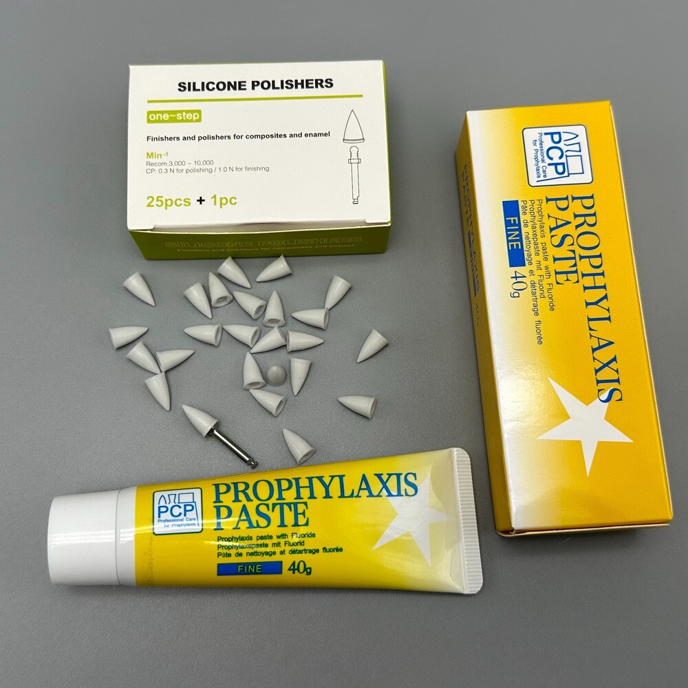 Dental Prophy Paste Fine Regular Grit Prophylaxis Tooth Polishing Paste 40g/tube