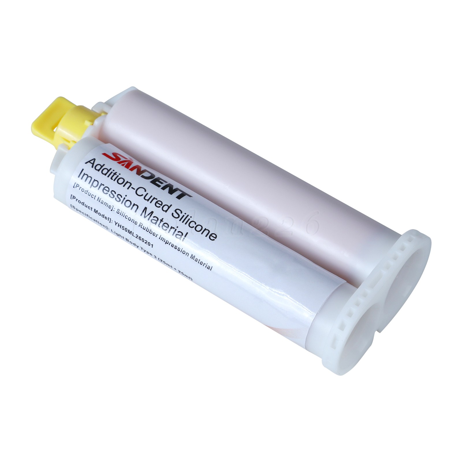 Dental VPS Impression Material Light Body Silicone Rubber Putty Soft 25+25mm PVS