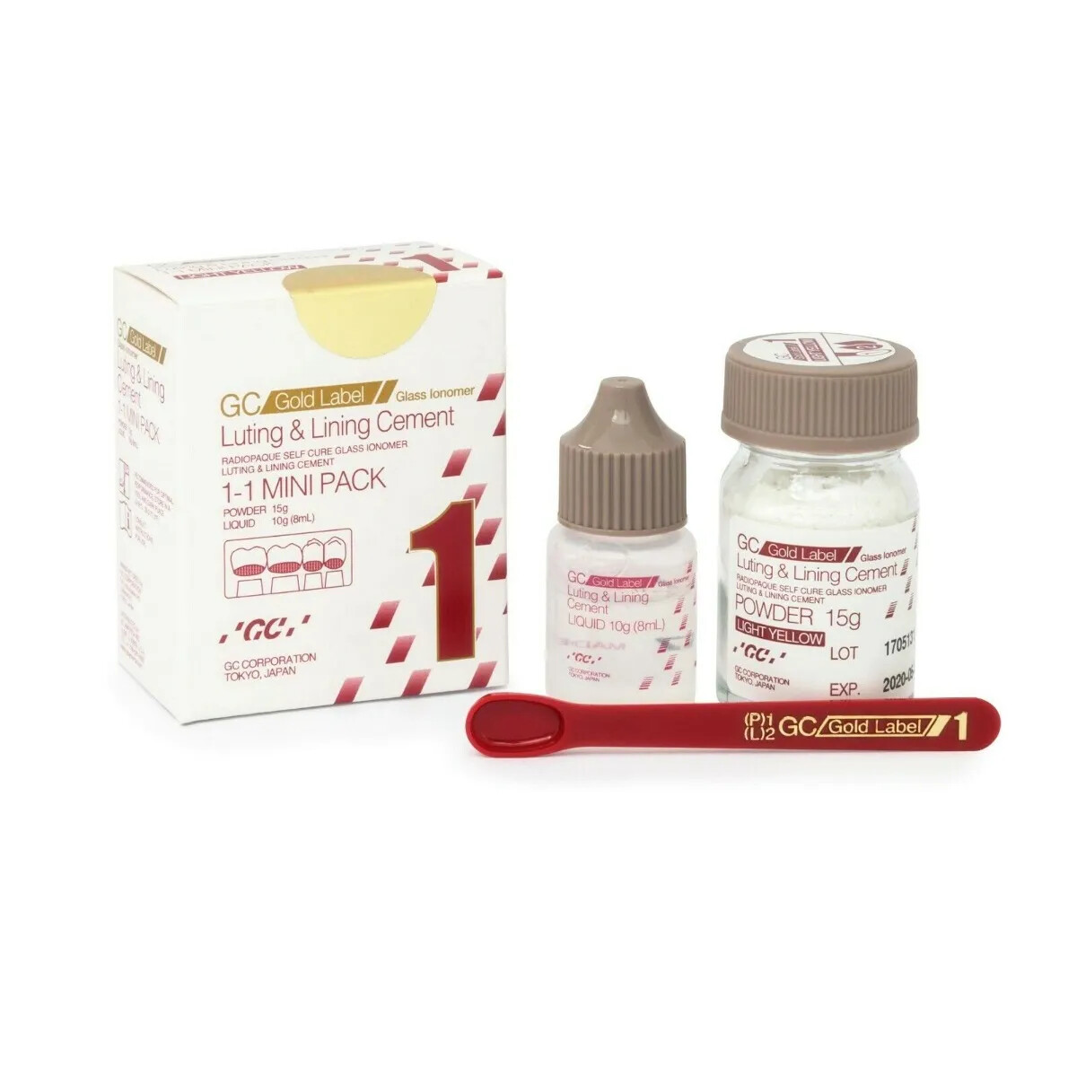 GC Gold Label 1 Luting & Lining GIC (Worldwide Free and Fast Shipping)