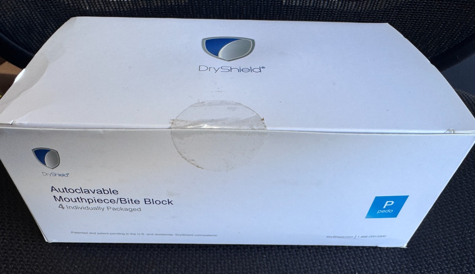 Solmetex DS-MPP-002 DryShield Dental Mouthpiece Autoclavable Pedodontic 4/Pk