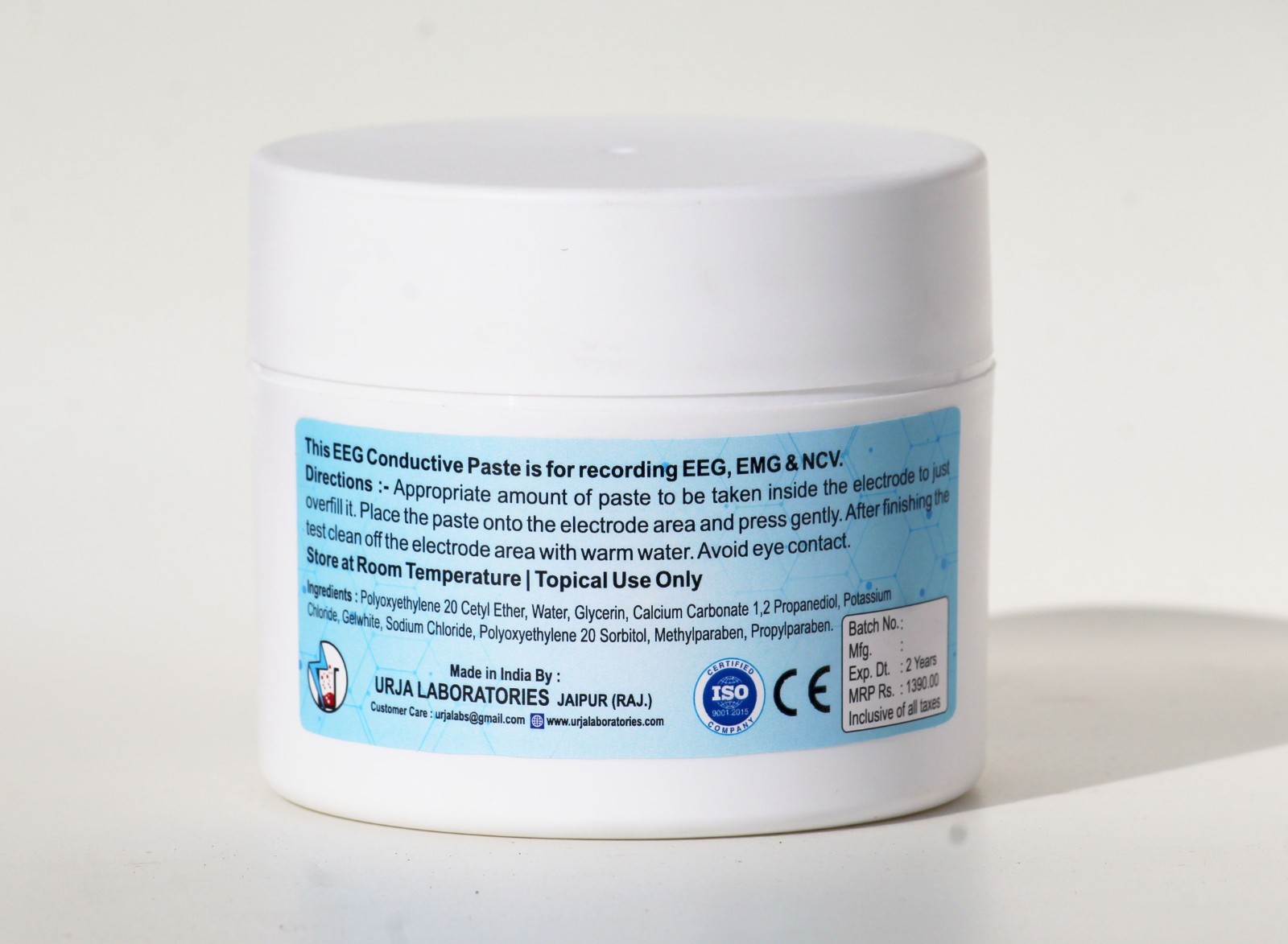 Photo-X Neurodiagnostic Conductive Gel 230 Gms. (3 Pcs.) (8.11 Oz)for EEG NCV
