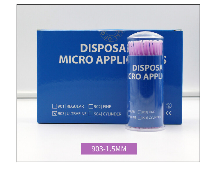 Dental Disposable Materials Dental Micro Applicator Eyelash Extension Cleansing