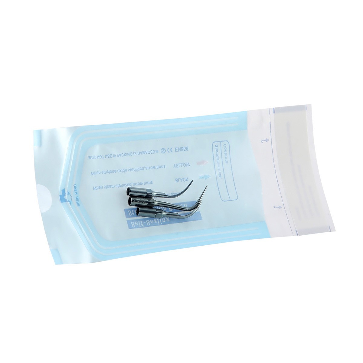 200pcs/Box Dental Self-Sealing Sterilization Pouches Bags Nail Art Tool 2.25”x5”