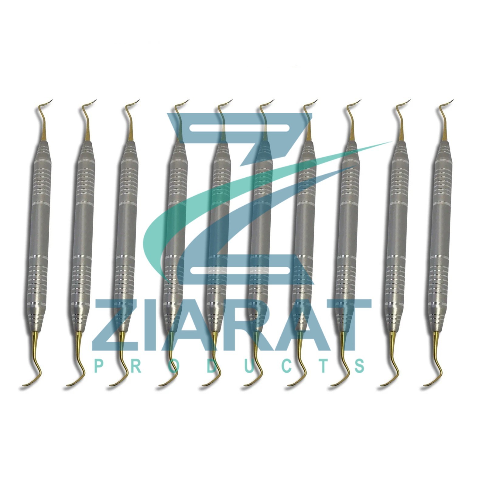 10 PCs Dental Scaler Posterior Sickle #204S Instruments – Buy 2 Get 5 PCs By ZP