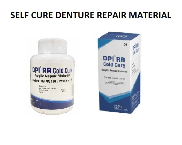 DPI Dental SELF CURE Denture Base & Repair Material Set – SHADE & PACKS AVAILBLE