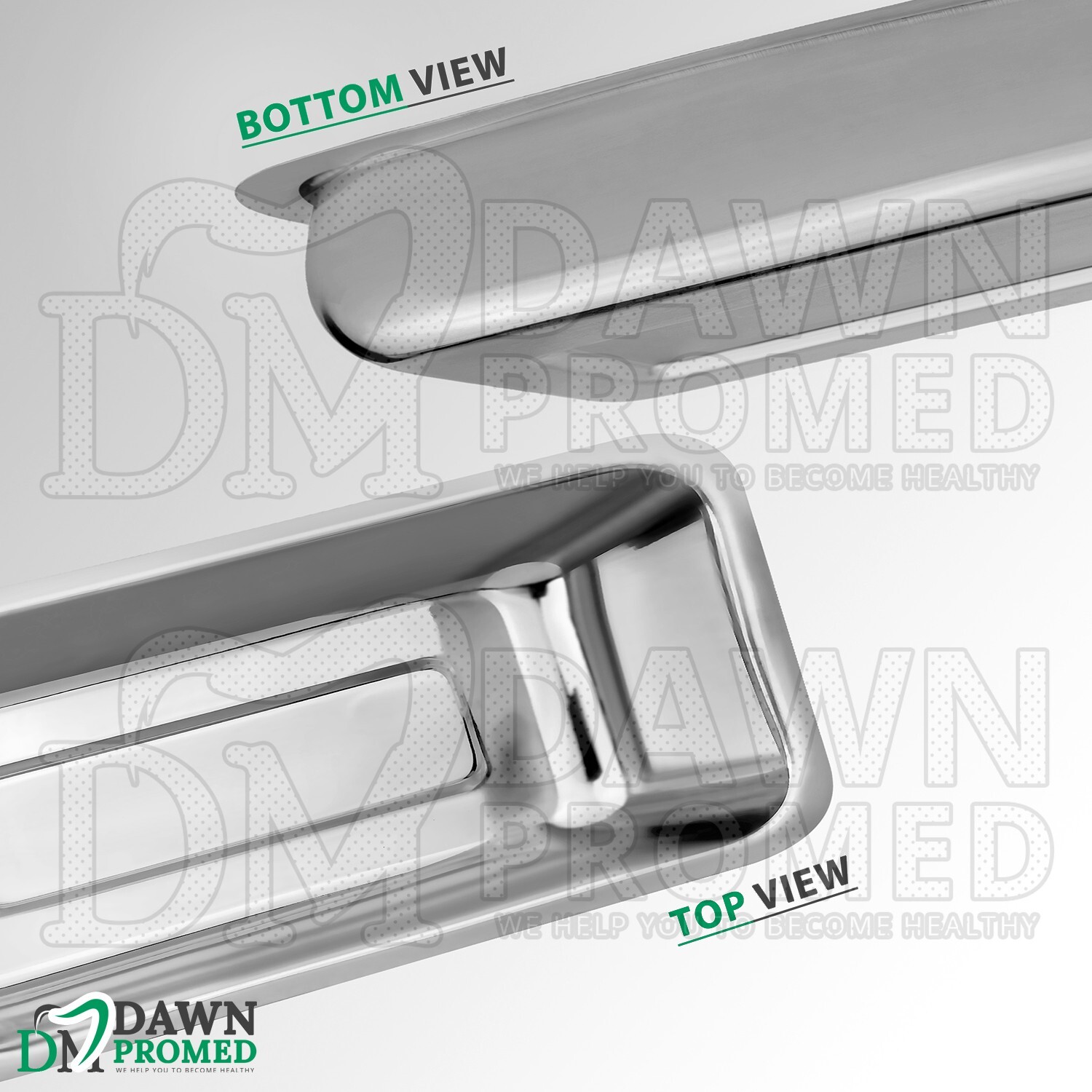 Catheter Tray 8.5″x4″x2″ Lid Cover With Handle Surgical Dental Instruments