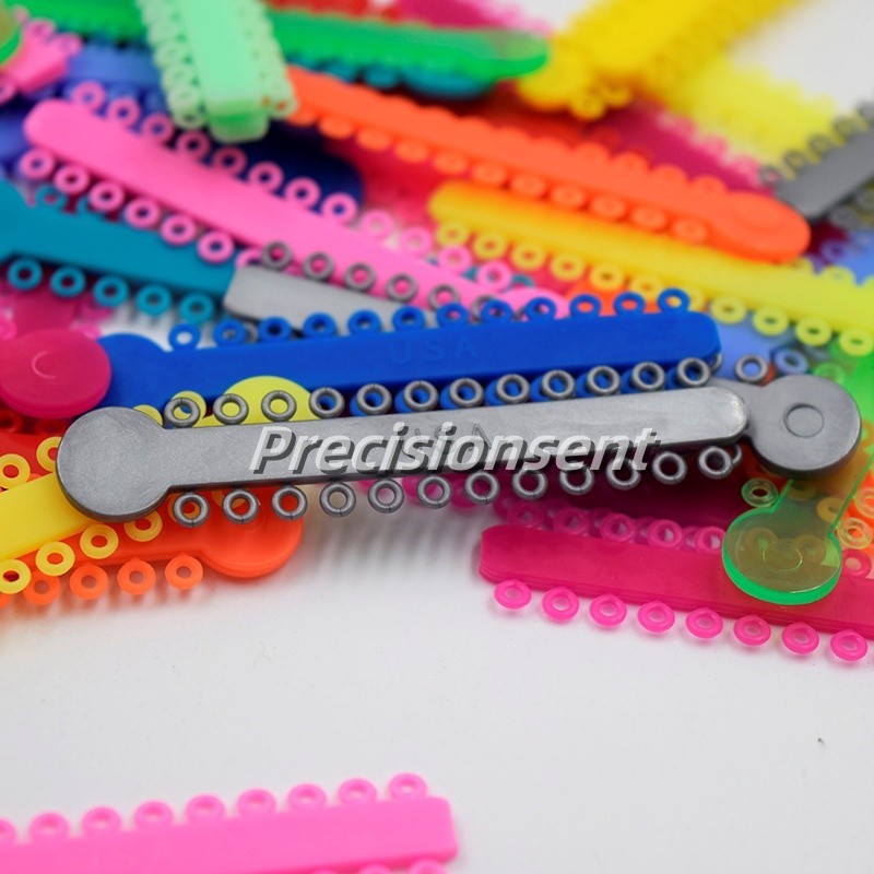 1040 Dental Orthodontic Ligature Ties Elastics Rubber Band Ligaduras Elastomeric