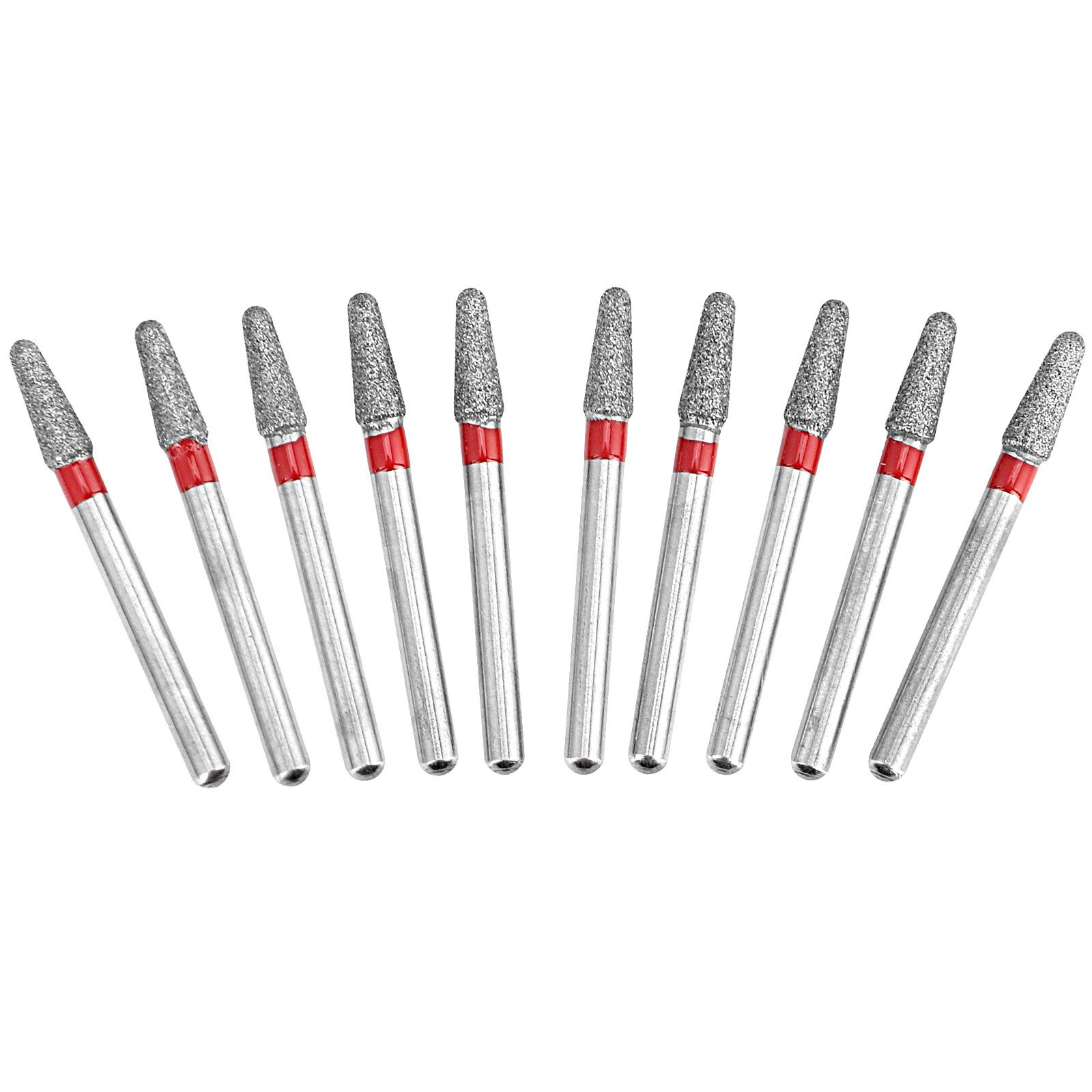 10pcs/Pack Dental Diamond Burs Drill FG Burs for High Speed Contra Angle 1.6mm