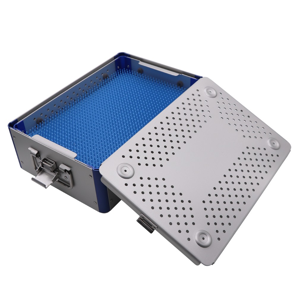 Double layer sterilization tray case box300*200*90mm surgical instrument NEW-USA