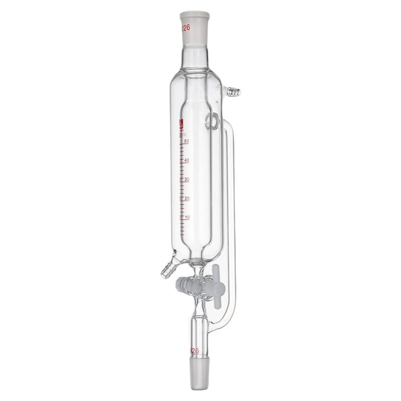 Chemistry Lab Double-Jacketed Funnel 25ml-1000ml Constant Pressure Supply