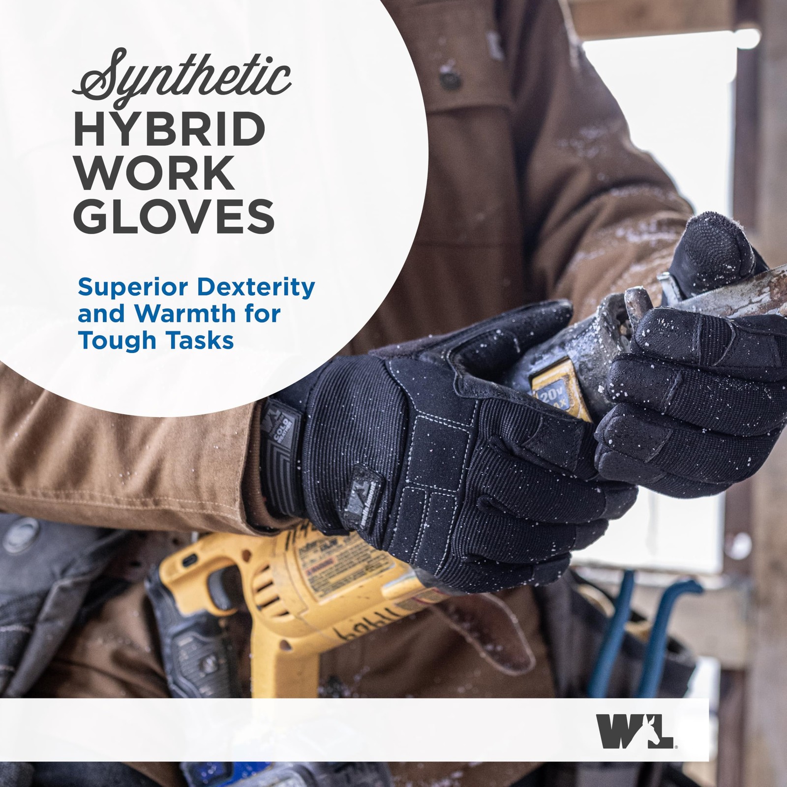 Wells Lamont Insulated Work Gloves For Men – 70G 3M Thinsulate For – – –