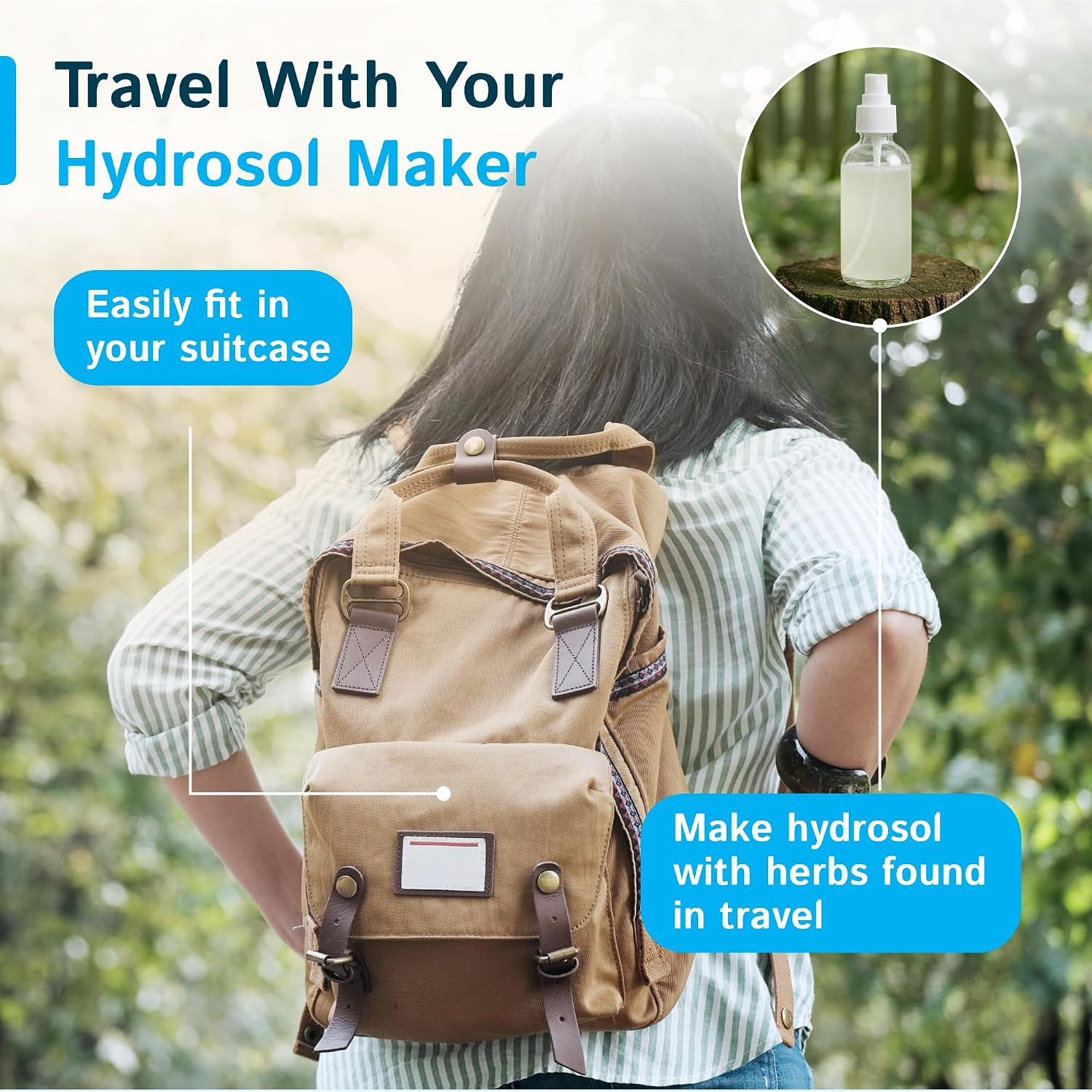 Hydrosol Maker, Steam Distillation Equipment for Making Hydrosol and Essential O
