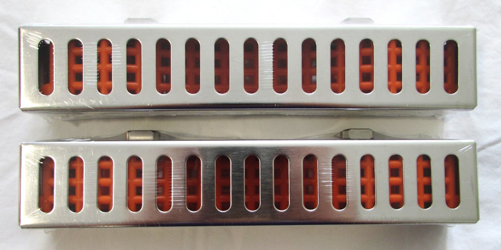 NEW Set of 2 Hu-Friedy IMS Signature Series Small Ultrasonic Cassettes Orange