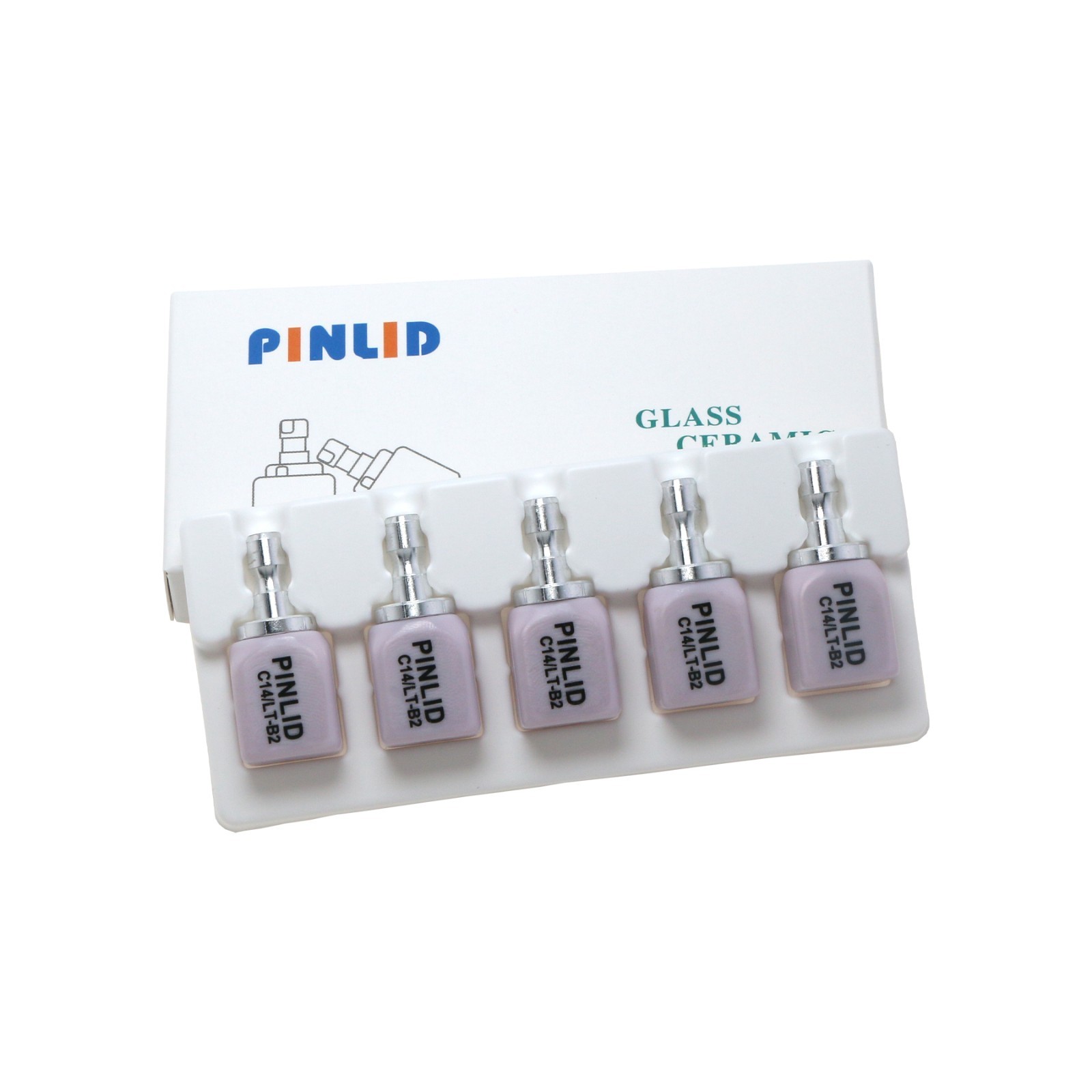 Dental Emax CAD/CAM CEREC Milling Blocks Ceramic Blocks Lithium Disilicate C14