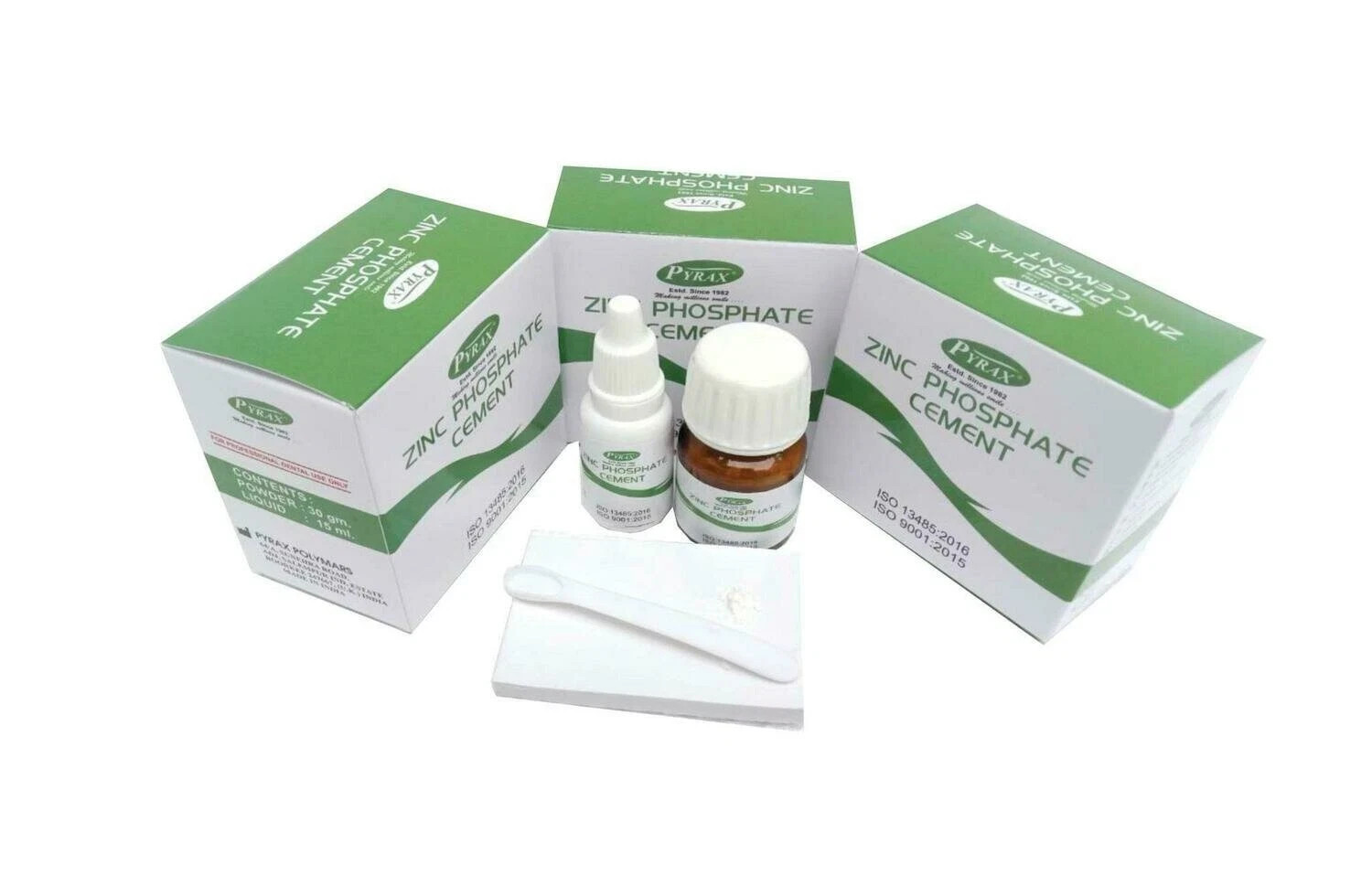 Dental Zinc Phosphate Cement Permanent Tooth Filling Fixation kit BY PYRAX