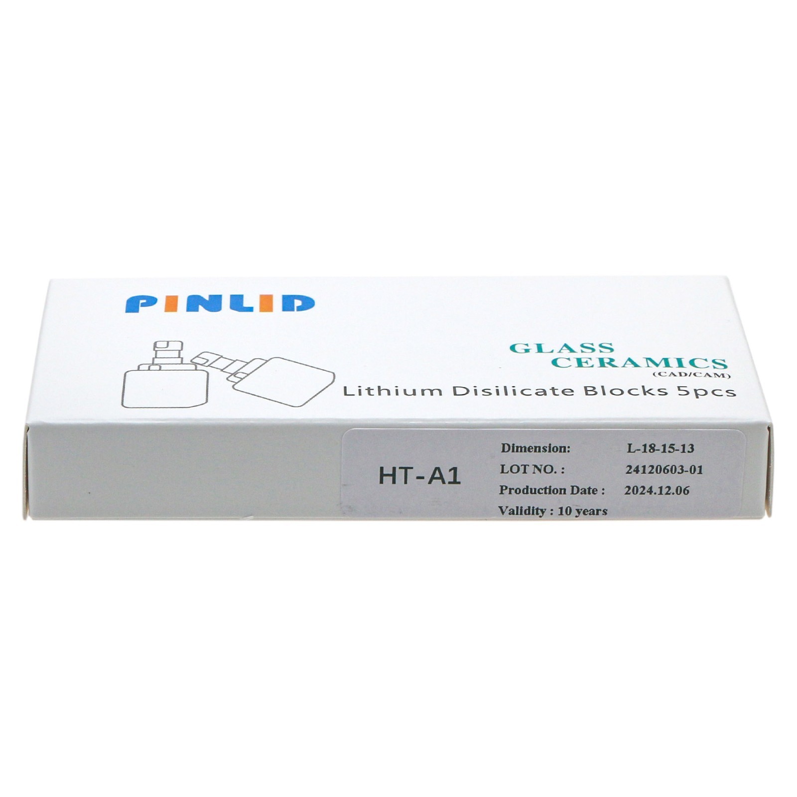 US Dental C14 HT-A1 High Transparency Ceramic Blank CEREC CAD/CAM 1/2/5/10/20Box