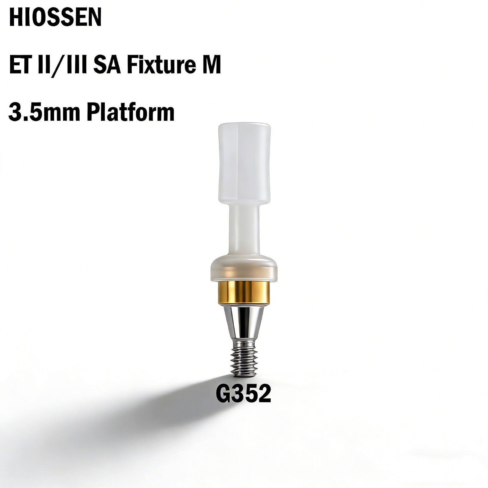 Dental Ti Locator Abutment ZEST Anchor Mini Platform Overdenture for Hiossen ET