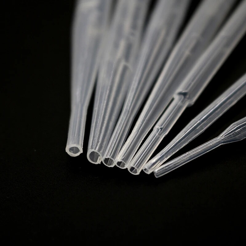 Transfer Pipettes Plastic Transparent Pipettes Disposable Eye Dropper 0.2-10ml
