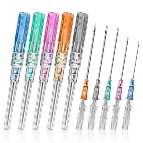 Newest 20pcs Disposable Sterilized IV catheter 14G -22G For Ear Eyebrow USA