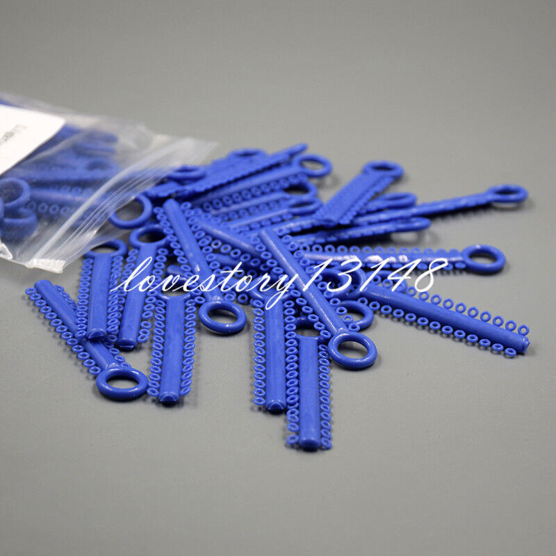 1040Pcs Dental Orthodontic Elastic Braces Rubber Ligature Ties 37Color to Choose