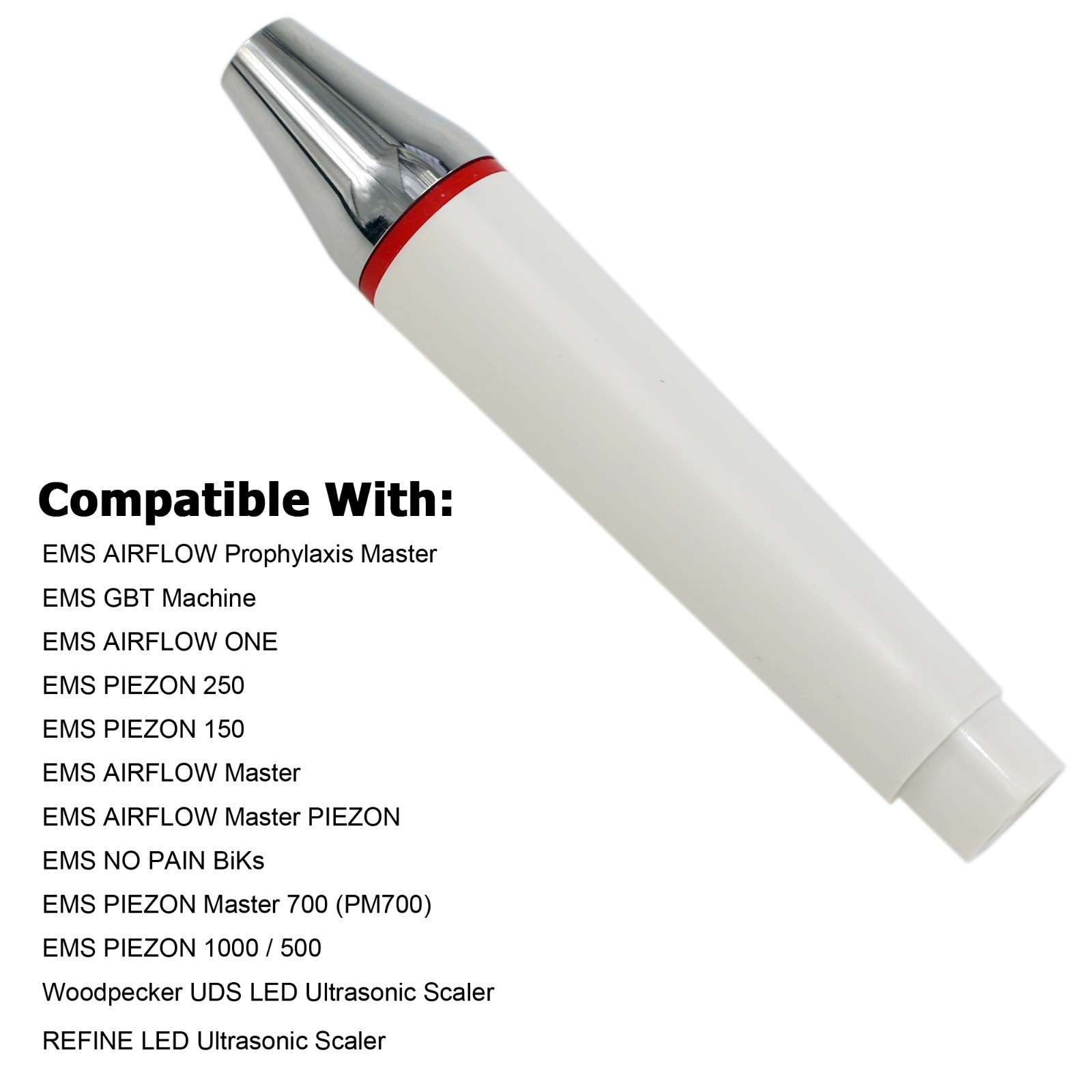 Woodpecker HW-5L DTE HD-7L EMS PIEZON LED Handpiece Ultrasonic Scaler Tips G1 P1