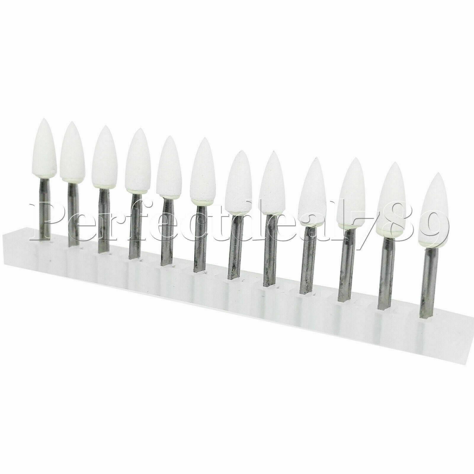 Shofu Dura-White Dental White Finishing Stones Flame Cone Shape FG Bur Arkansas