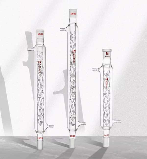 200mm-600mm Barbed Distillation Column Laboratory Glassware Supplies