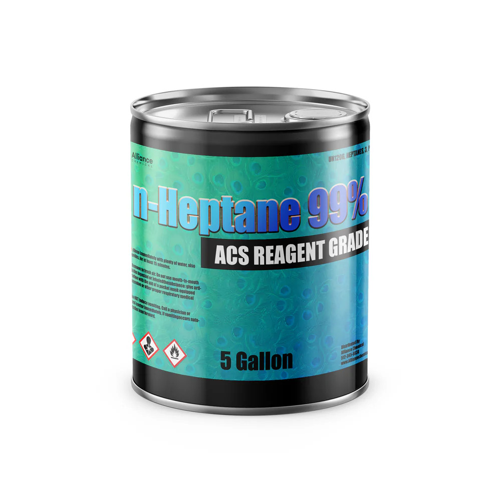 n-Heptane 99% ACS – 5 Gallon Pail