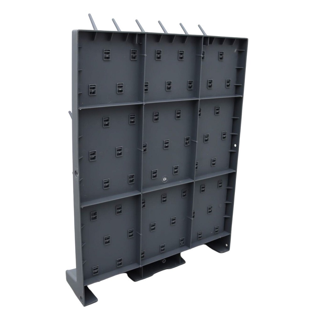 Desk/Wall-Mount 52-Pegs Detachable Flask/Test Tube Drying Rack Lab Supply