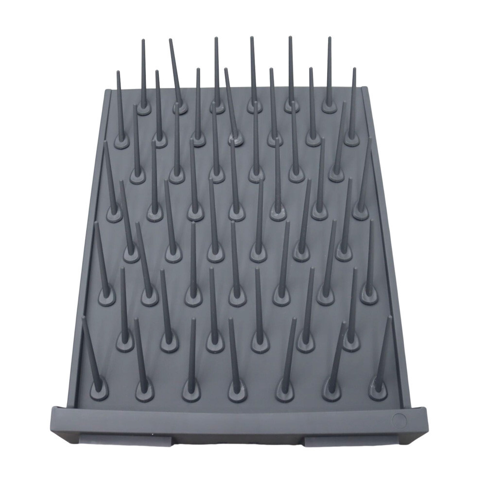 Detatchable 52-Pegs PP Drying Drip Rack Desk/Wall-mount for Test Tubes Flasks