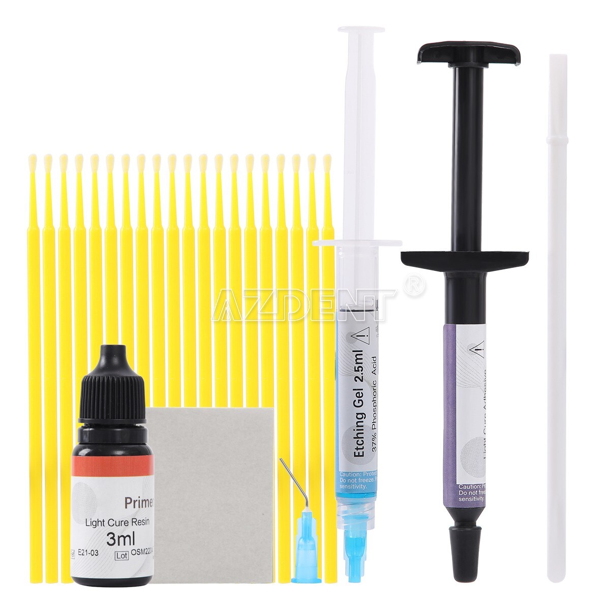 Dental Resina Fotopolimerizable Esmalte Dentinario /Adhesivo Visible /37% Ácido