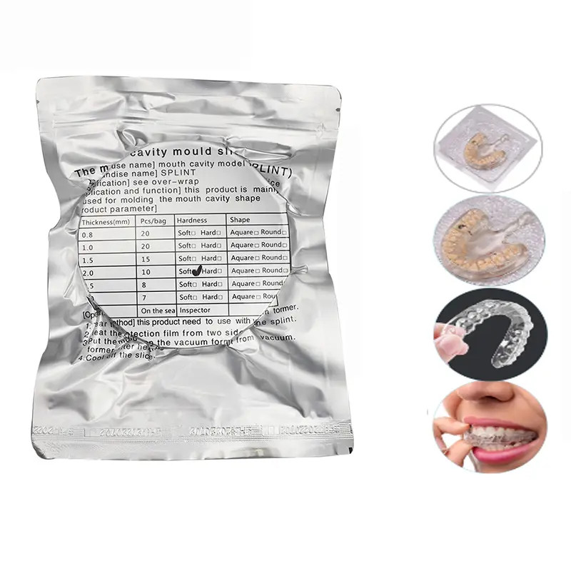 Dental Lab Round Hard Splint Sheet Thermoforming Material for Vacuum Forming USA