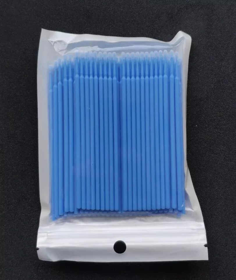 500Pcs Dental Swabs Disposable Applicators Micro Brush Stick Eyelash Extension