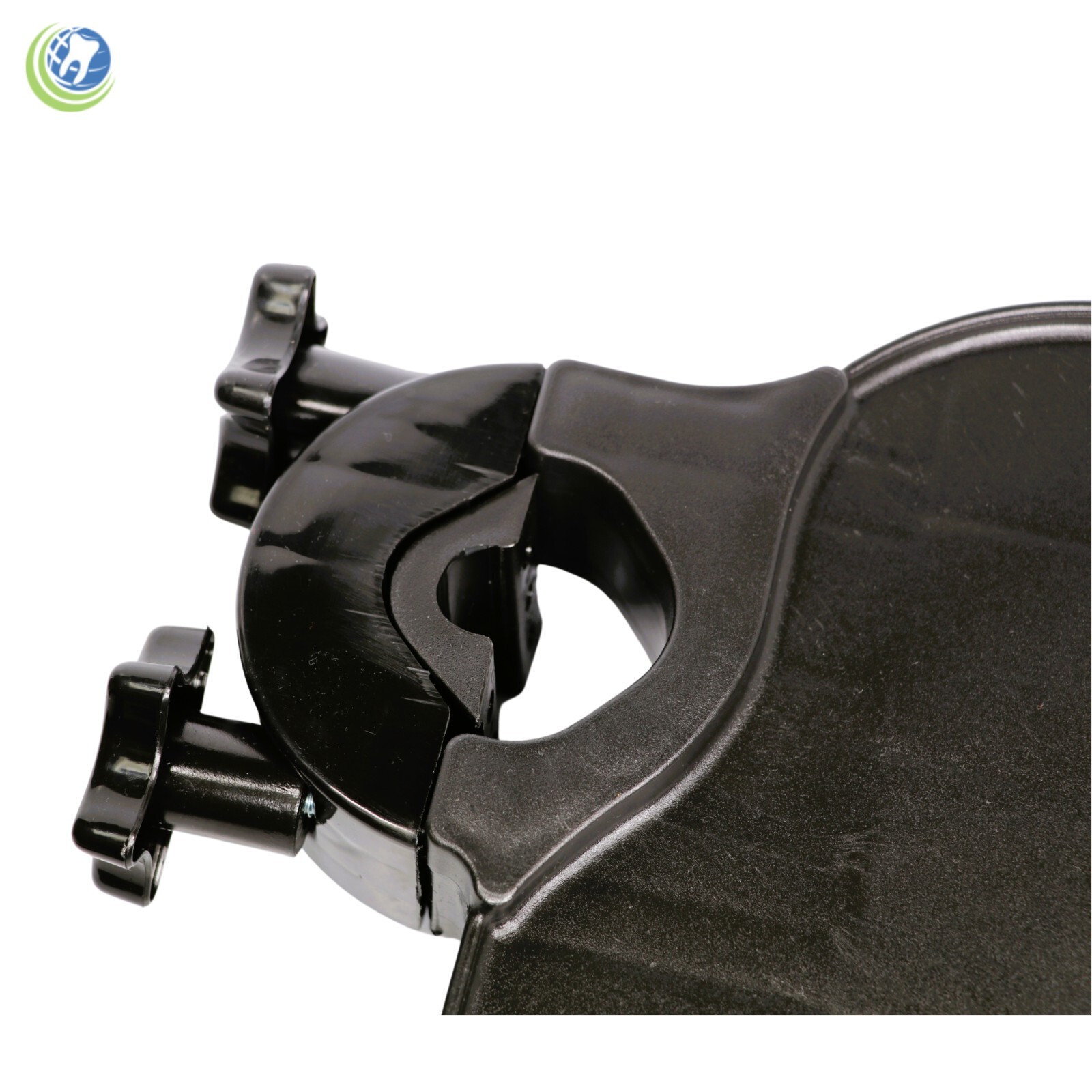NEW DENTAL POLE POST MOUNT UTILITY ACCESSORY SHELF TRAY TABLE MEDICAL BLACK