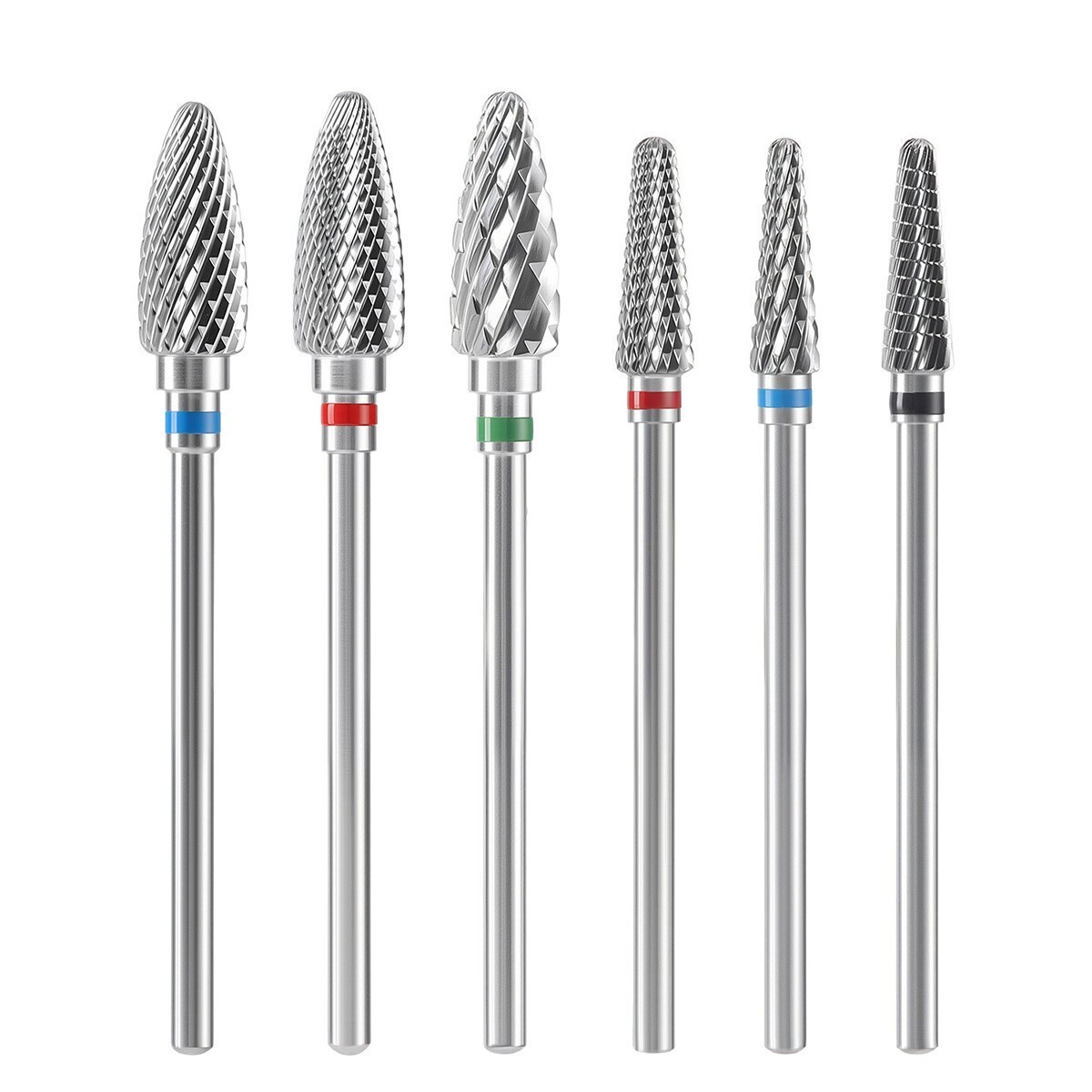 Dental Lab Tungsten Carbide Burs Steel HP 2.35mm Polishing Cutting Bur Low Speed