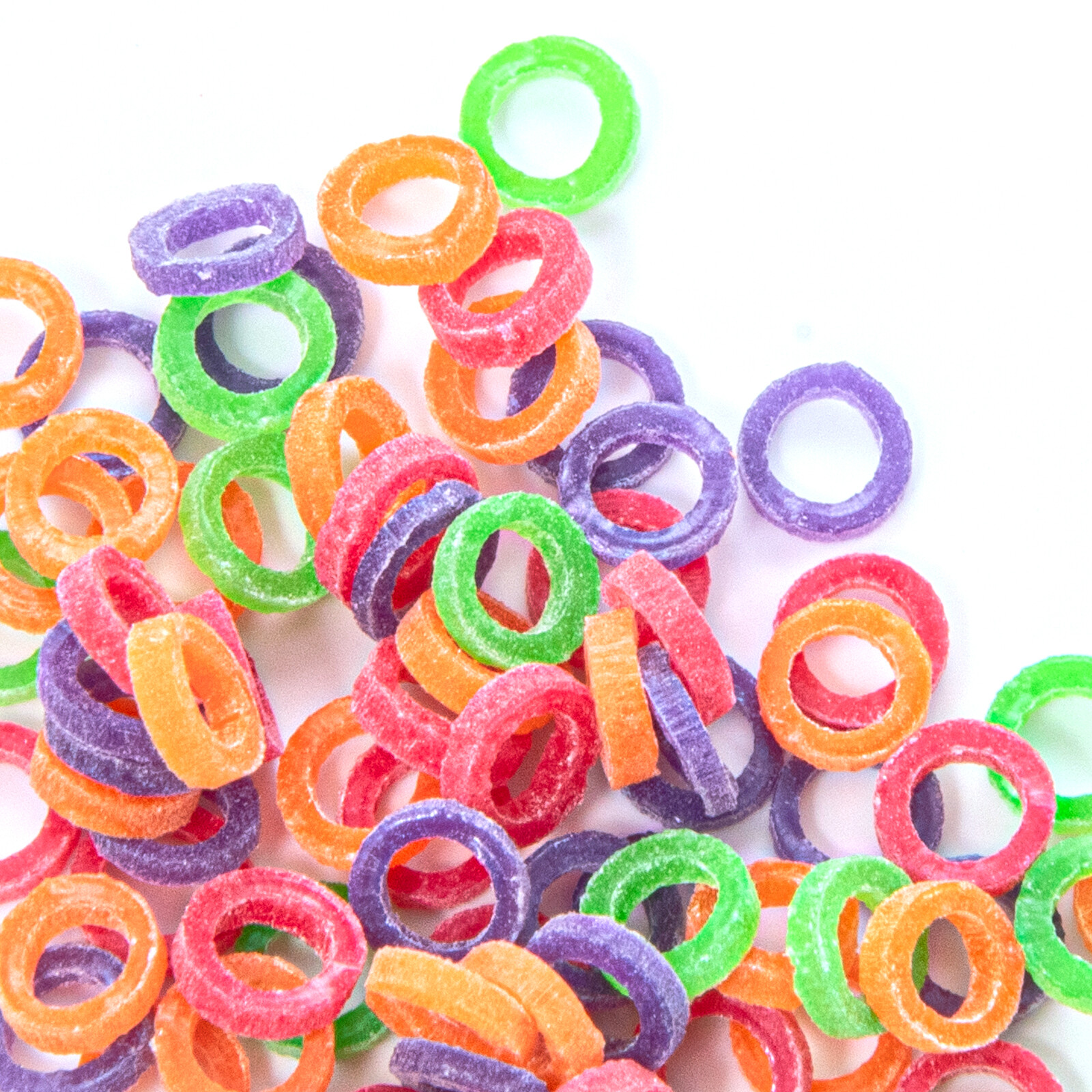Close Teeth Gaps Orthodontic Neon Intraoral Elastic Bands Non-Latex Made In USA