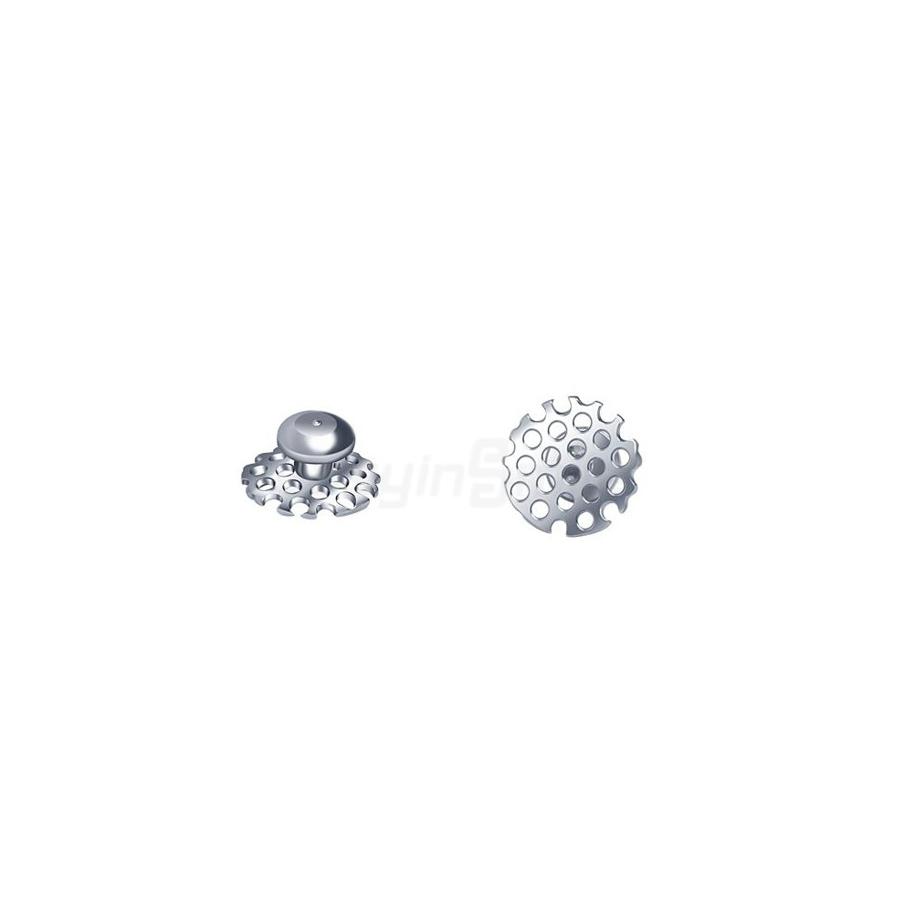 Denal Orthodontic Round Perforated Hollow Lingual Buttons with Holes 20Pcs/pack