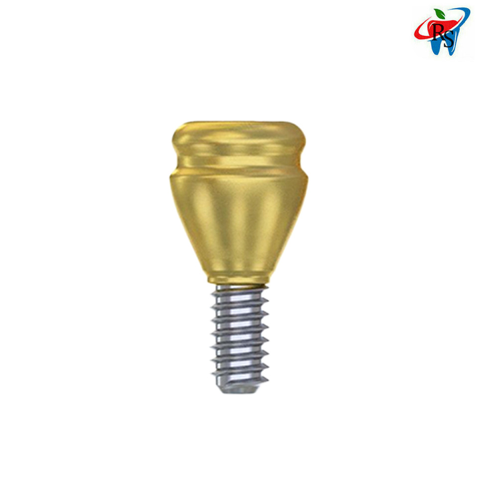 10pcs Dental Straight Loc In Attachment Adapter Head Conical NP Titanium