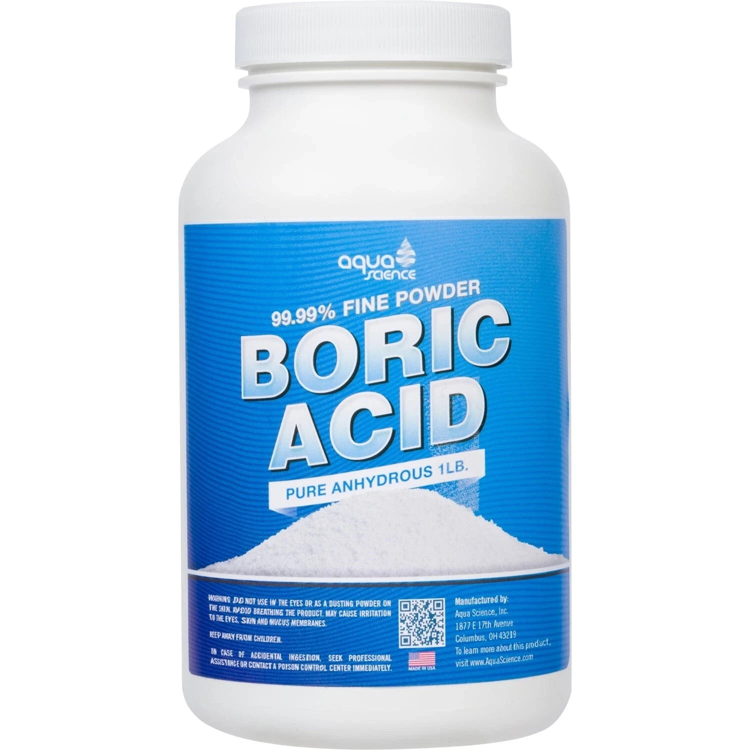 Boric Acid Powder 1Lb 99.9% Industrial Grade Strength Fine Powder Multipurpose