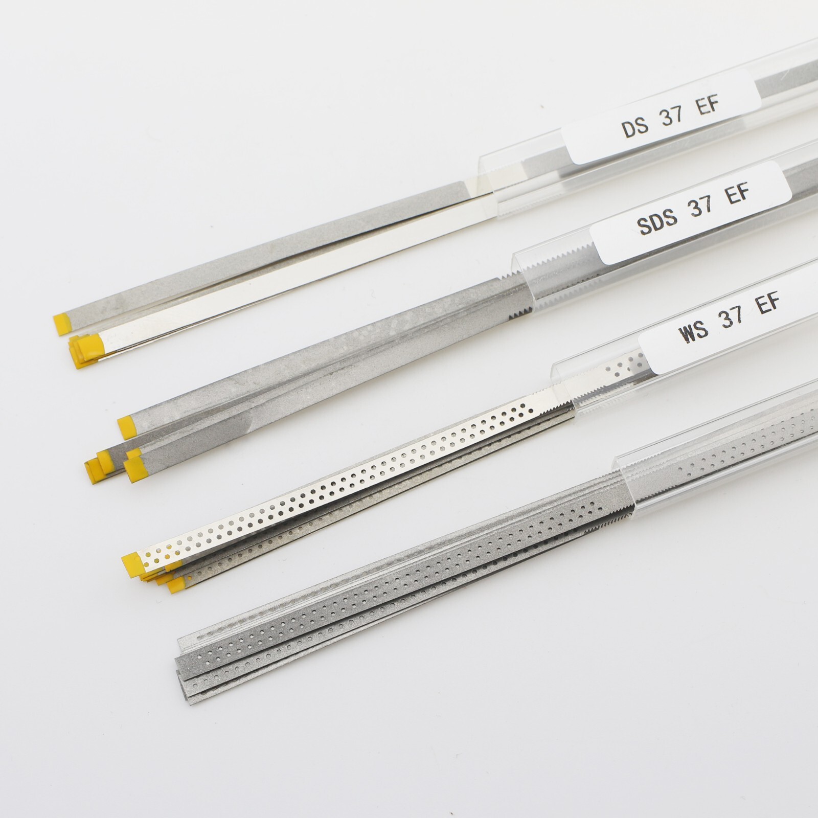 Dental Diamond Finishing Strips Perforated Saw Blade IPR Fine Medium Extra Fine
