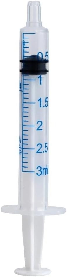 Global Medical Products – 3cc ORAL Syringe – QTY 50 – Sterile – NO TIP CAPS