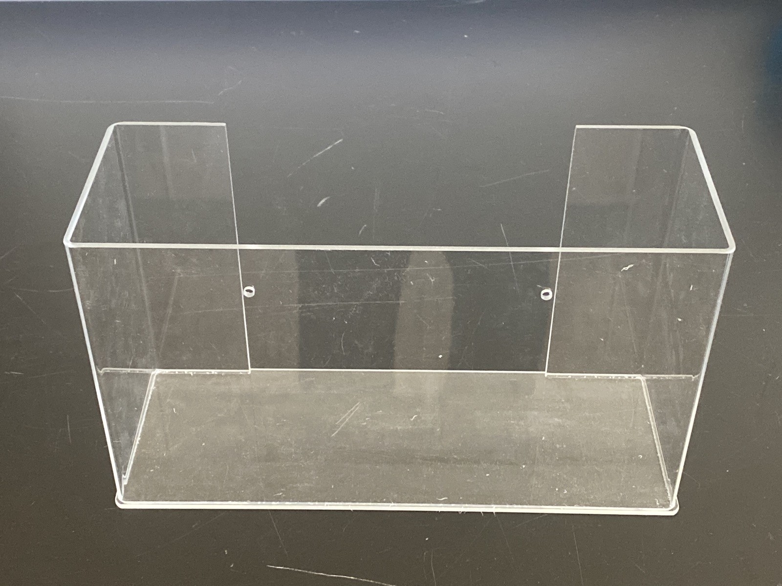 Clear Acrylic Paper Towel Dispenser Holder for Countertop Desktop or Wall Mount