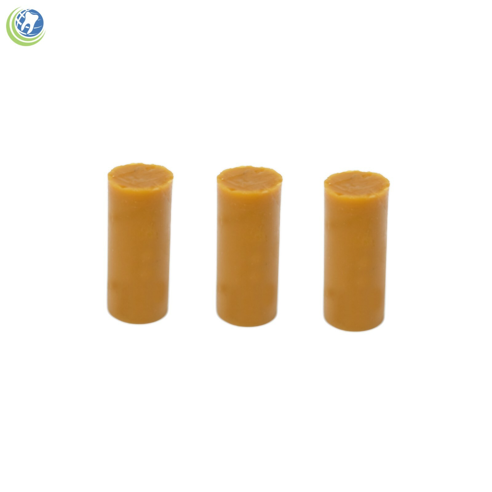 3 X DENTAL LAB HARD STICKY WAX CROWN BRIDGE ARTICULATION LUMP RESIN IN CYLINDERS