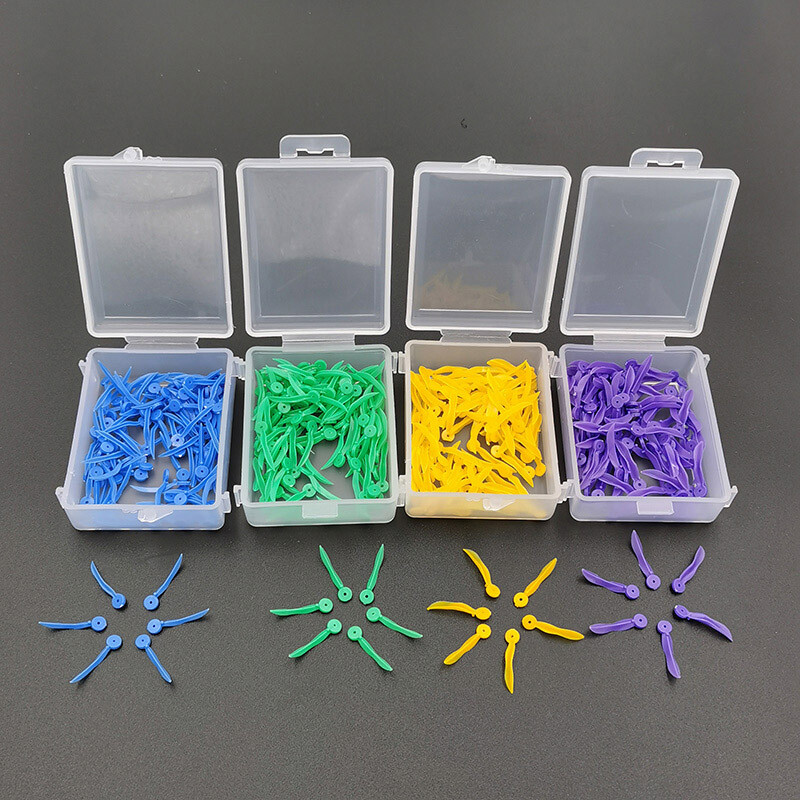 100pcs/box Disposable Dental Wedges Medical Plastic Concave Design Wedge W/ Hole