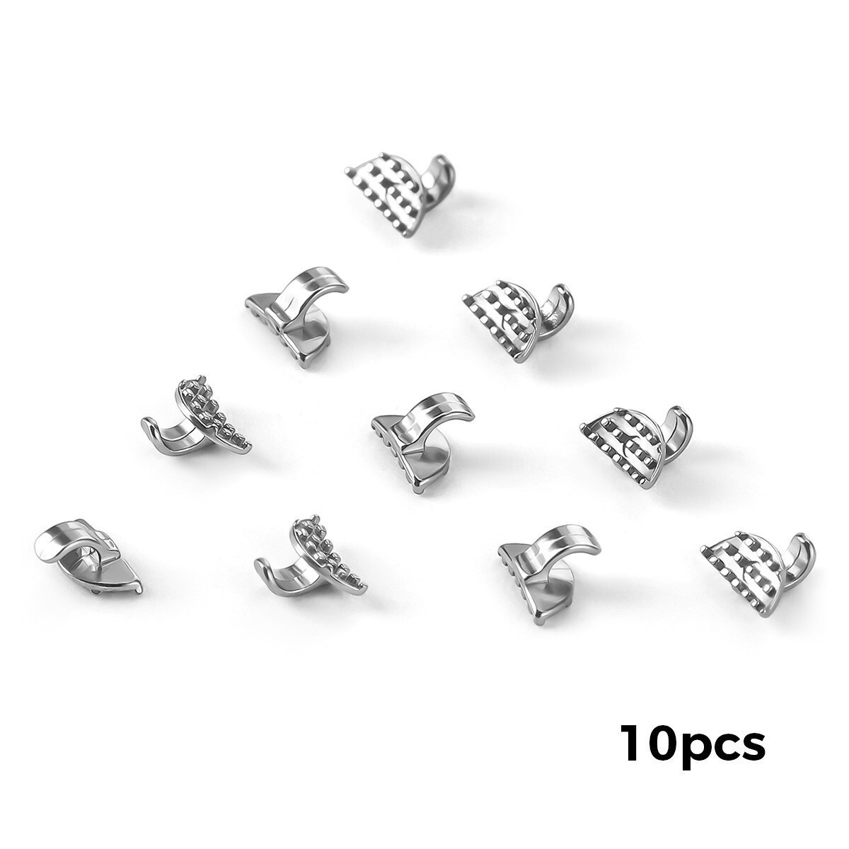 32 Options Dental Orthodontic Bondable Lingual Buttons Round/Rectangular Base