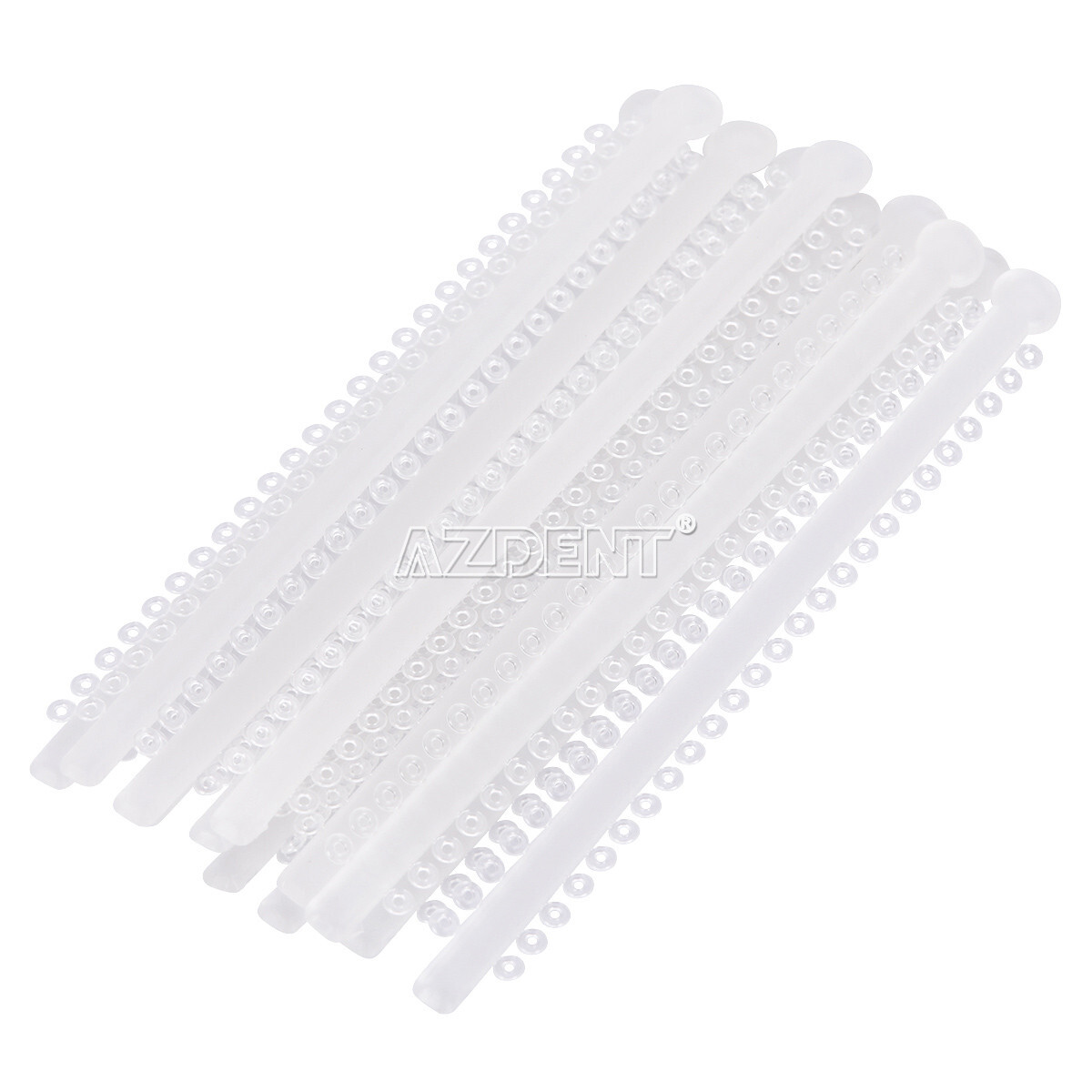 AZDENT Dental Ortho Ligature Ties Elastic Rubber Bands 1000Pcs/Bag 23 Colours
