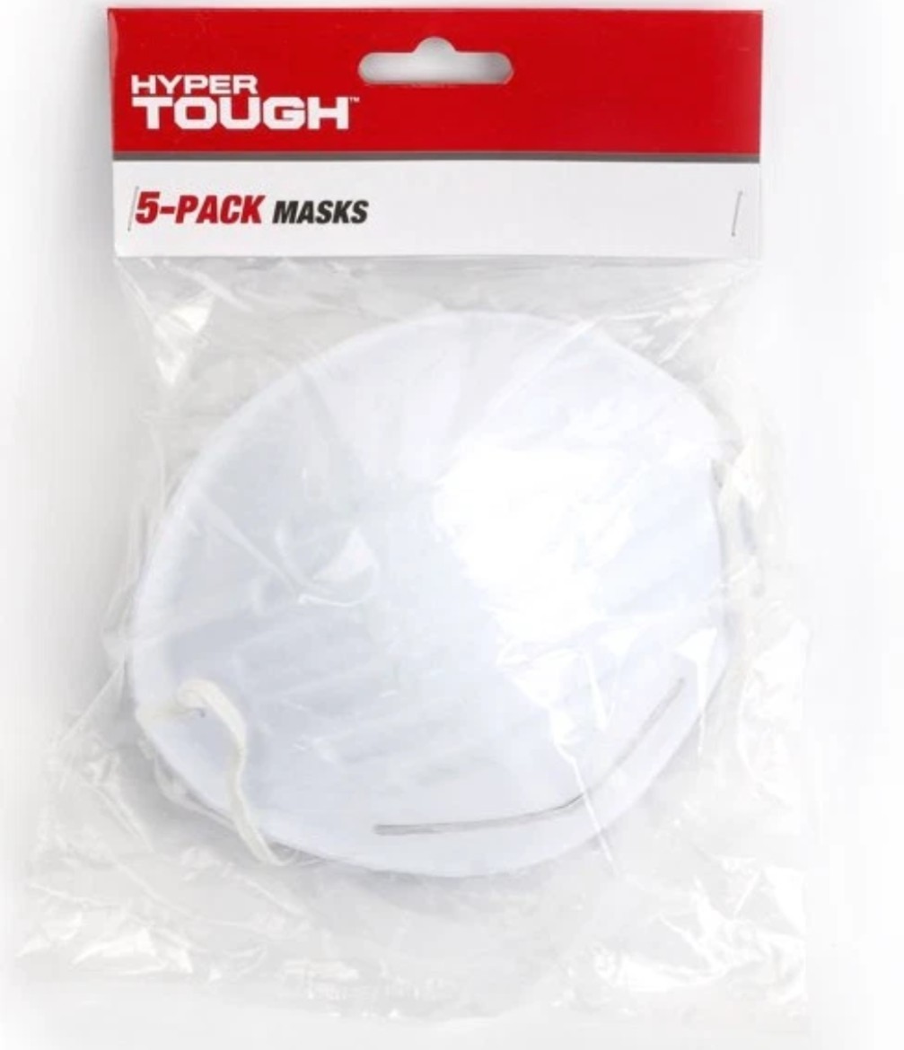 30 Count Disposable Dust Masks For workshops painting gardening Hyper Tough Home