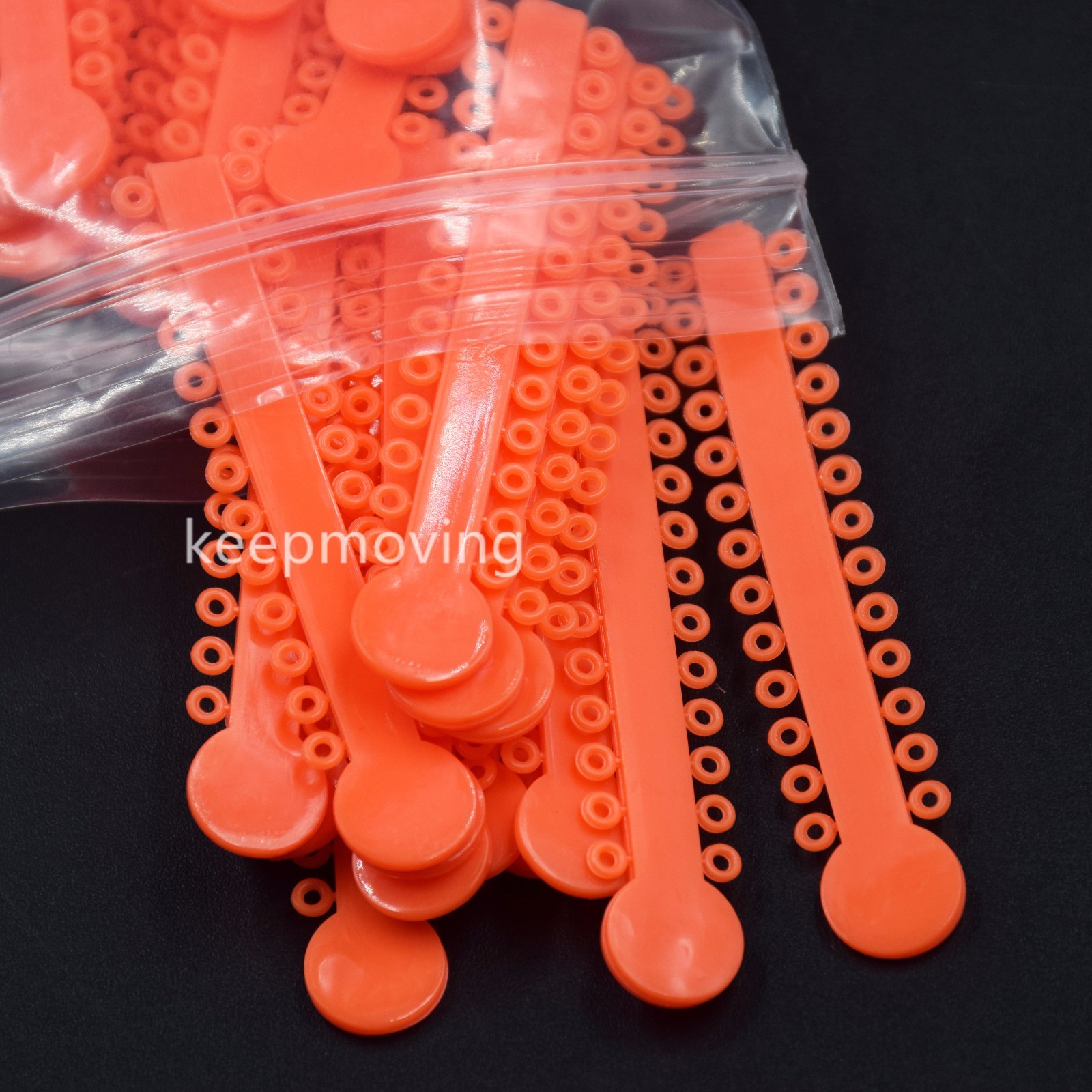 1040 Dental Orthodontic Ligature Ties Elastic Rubber Band Elastomeric Ligaduras