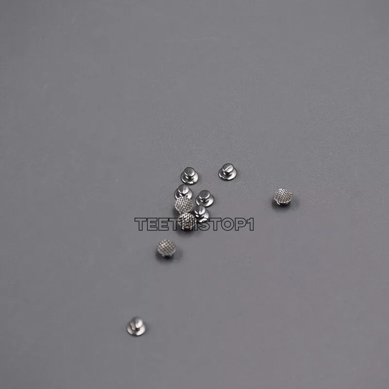 50 Pcs Dental Supplies Orthodontic Ortho Lingual Buttons for Bondable Round Base