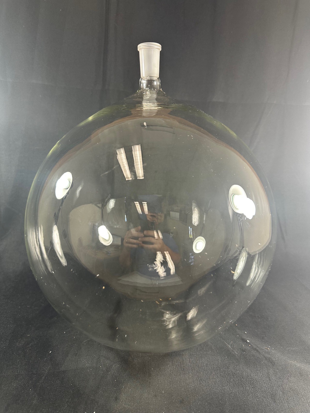 PYREX Glass 22L 22000mL Round Bottom Boiling Flask Single Neck 24/40 Joint 4320